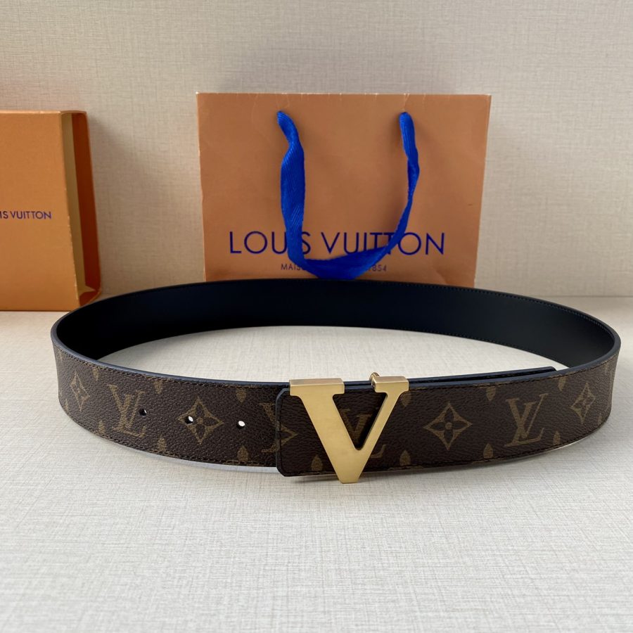 Louis Vuitton Iconic Reversible LV Belt Brown LV Women Belt - Crozus