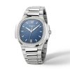 Patek Philippe Nautilus Ladies Automatic Watch, Stainless Steel and Diamonds, 35,2mm, Ref# 7118/1200A-001