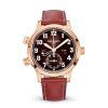 Patek Philippe Complication, 18k Rose Gold, Calatrava Pilot Travel Time 37,5mm, Ref# 7234R-001