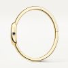 Baignoire Mini Size 15 18ct Yellow Gold Ladies Bangle Watch