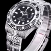 Rolex Submariner Iced Out Ref.116610LN 40mm Black Dial