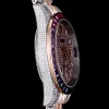 Rolex Datejust Ref.126300 41mm Dial Full-Diamond Rainbow Bezel