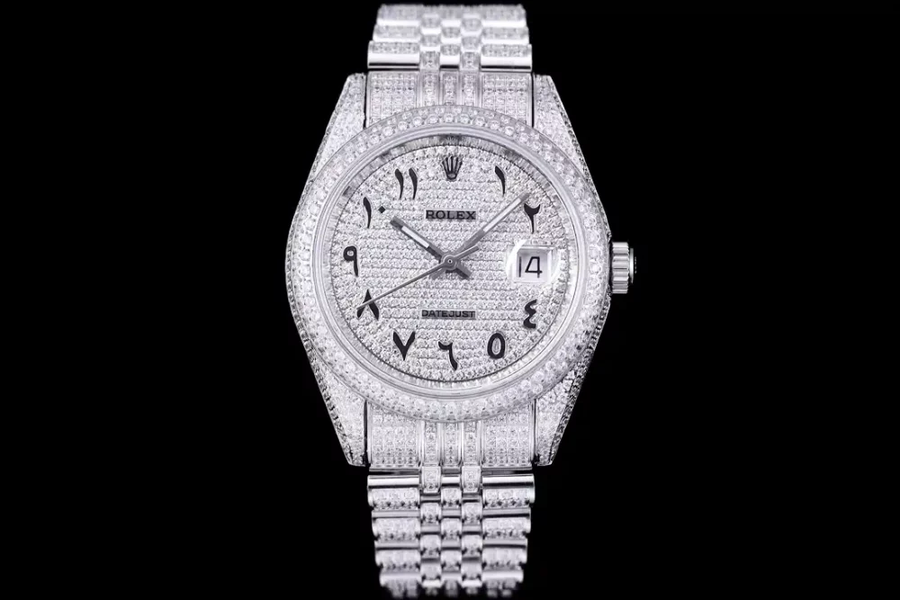 Rolex Datejust Ref.126300 41mm Diamond Dial Arabic