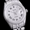 Rolex Datejust Ref.126300 41mm Full-Diamond Dial Roman