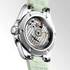 Conquest 34mm Green Sunray Dial Automatic Strap Watch