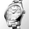 Conquest Classic 34mm White Mother of Pearl Dial Ladies Bracelet Watch