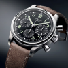 Heritage Avigation BigEye 41mm Black Dial Automatic Chronograph Watch