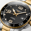 HydroConquest 41mm Two-Tone Black Dial Men's Bracelet Watch