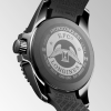 HydroConquest 43mm Black Ceramic Men's Rubber Strap Watch