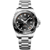 HydroConquest GMT 41mm Black Dial Automatic Bracelet Watch