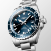 HydroConquest GMT 41mm Blue Dial Men's Automatic Bracelet Watch