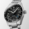 Spirit Zulu Time 42mm Black Dial & Bezel Automatic Bracelet Watch