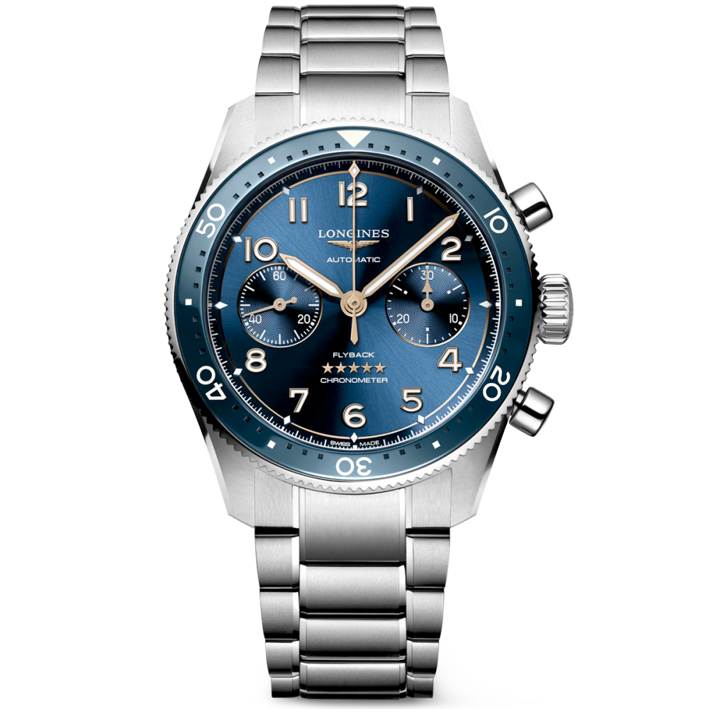 Spirit Flyback 42mm Blue Dial Men's Automatic Chronograph Watch