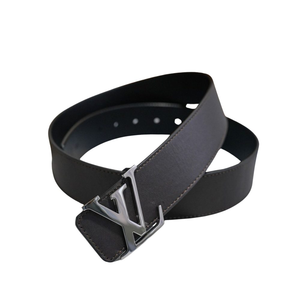 Louis Vuitton LV Initiales Belt Black For Women M9887 - Crozus