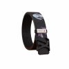 Louis Vuitton Black Buckle Blue Rabbit Belt Black For Women - Crozus