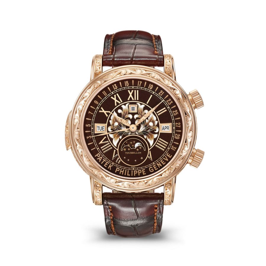 Patek Philippe Grand Complication, 18k Rose Gold, 44mm, Sky Moon Tourbillon Ref# 6002R-001