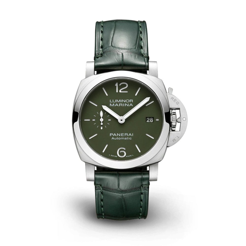 Panerai Luminor Quaranta Verde Militare Ref# PAM01304