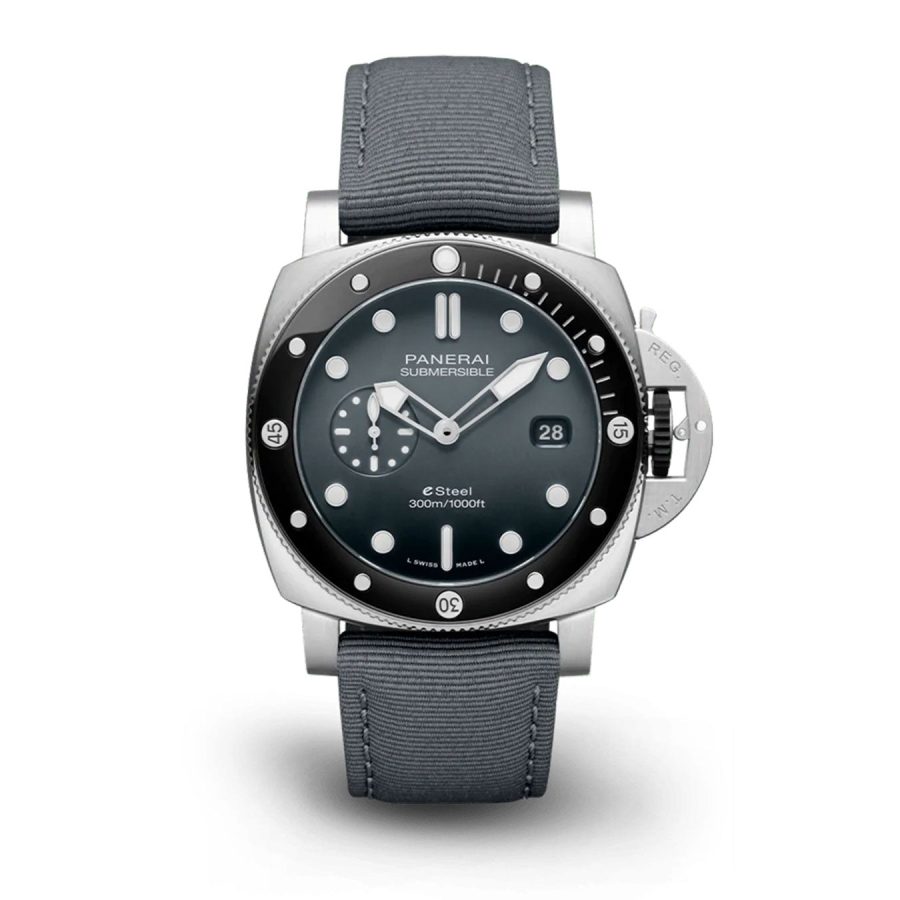 Panerai Submersible QuarantaQuattro ESteel™ Grigio Roccia Ref# PAM01288