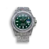 Rolex Submariner Iced Out Ref.116610LV 41mm Green Dial