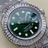 Rolex Submariner Iced Out Ref.116610LV 41mm Green Dial