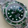 Rolex Submariner Iced Out Ref.116610LV-1 41mm Green Dial