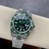 Rolex Submariner Iced Out Ref.116610LV-1 41mm Green Dial