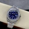 Rolex Submariner Iced Out Ref.116619LB 41mm Blue Dial