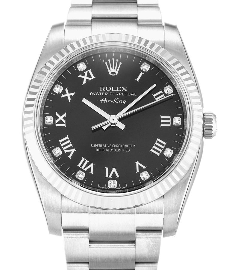 Rolex Air-King 34mm Dial Black Ref.114234