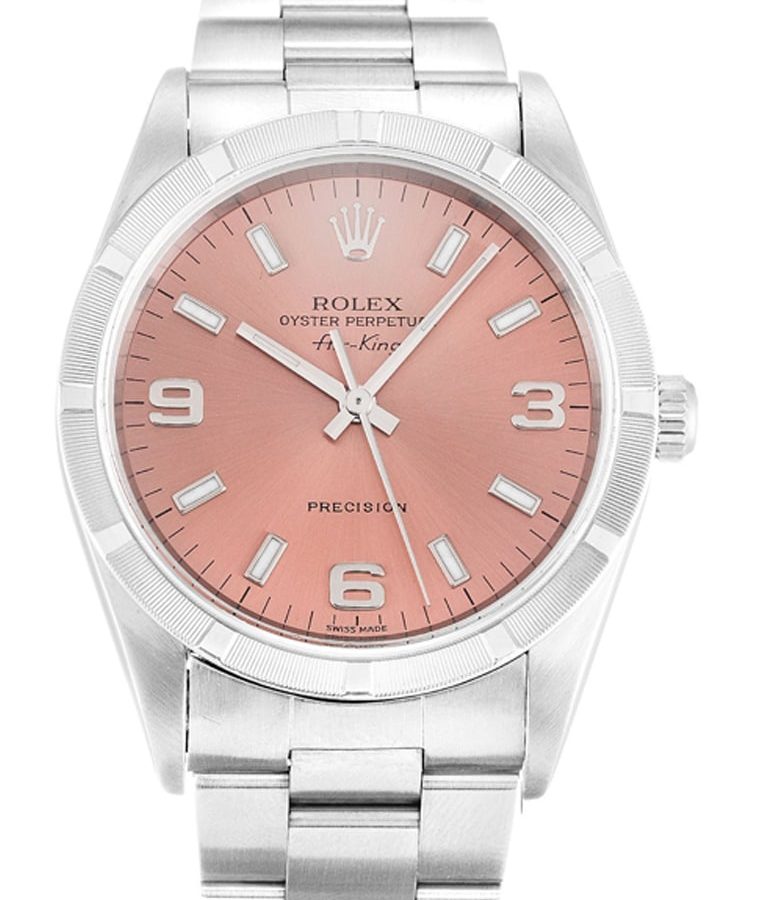 Rolex Air-King 34mm Dial Salmon Ref.14010M