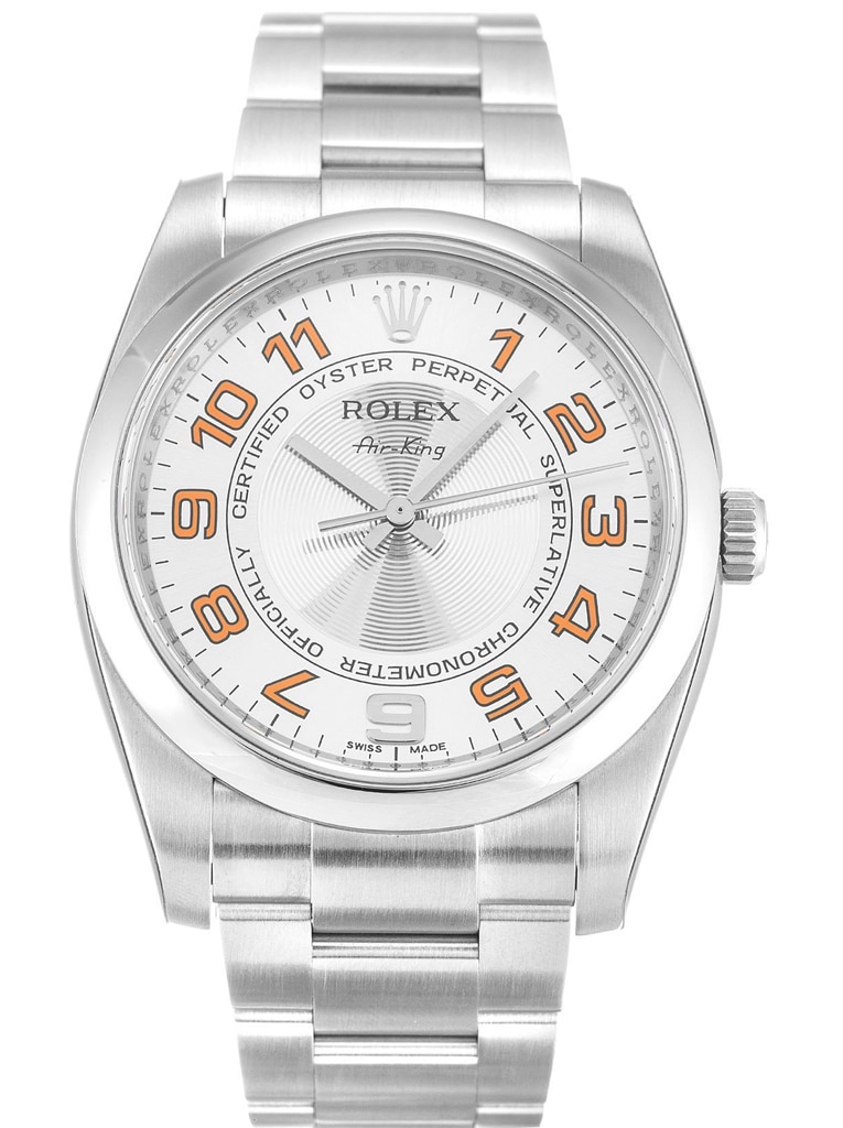 Rolex Air-King 34mm Dial Silver Ref.114200