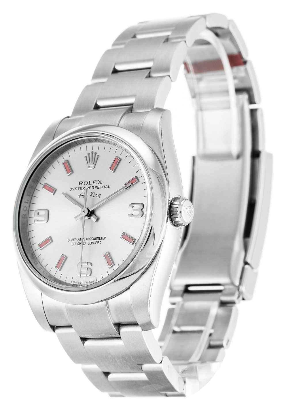 Rolex Air-King 34mm Dial White Ref.114200