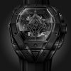 Hublot, Spirit of Big Bang Sang Bleu All Black, Ceramic, 42mm, Limited Edition, Ref# 648.CX.0114.RX.MXM23