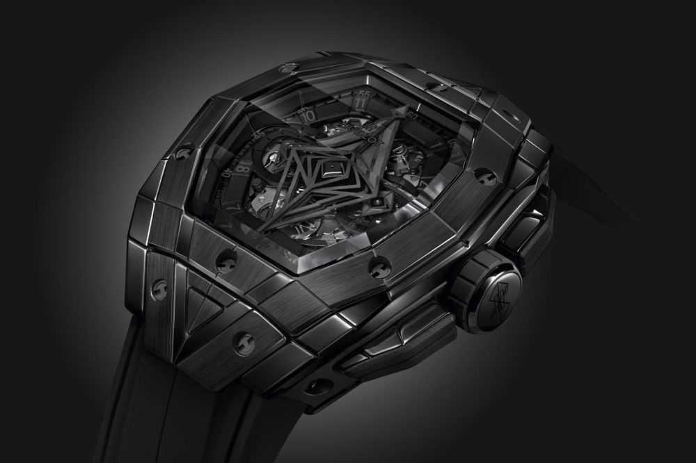 Hublot, Spirit of Big Bang Sang Bleu All Black, Ceramic, 42mm, Limited Edition, Ref# 648.CX.0114.RX.MXM23