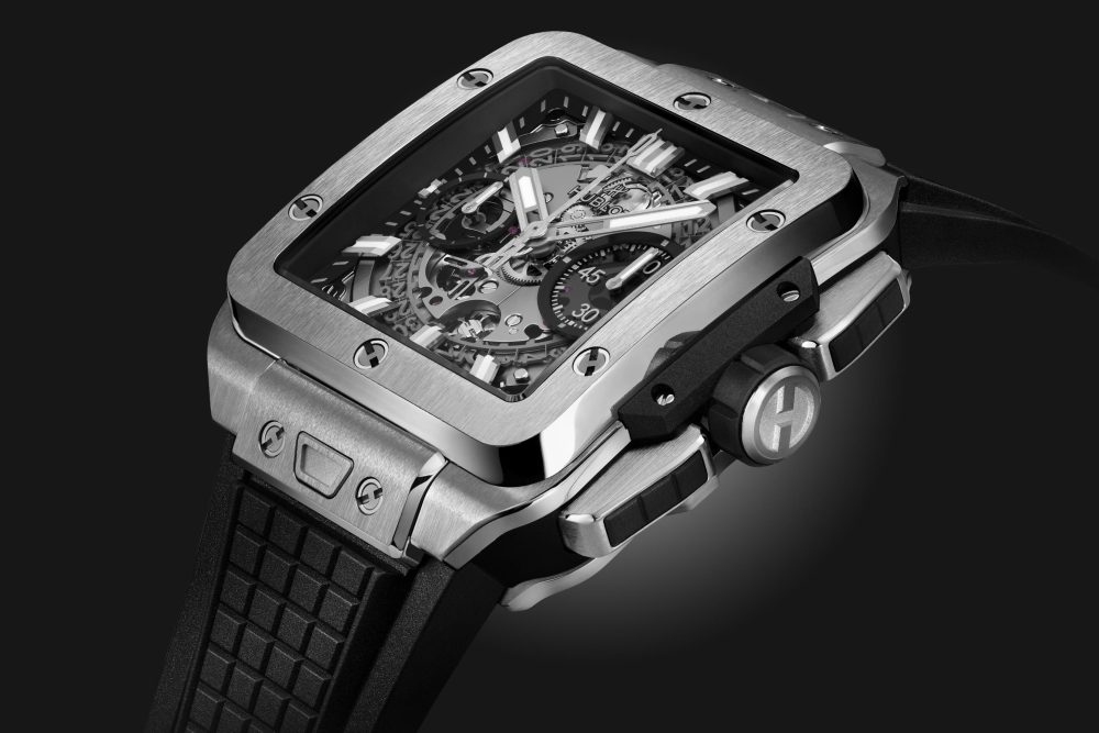 Hublot Square Bang UNICO TITANIUM Ref# 821.NX.0170.RX