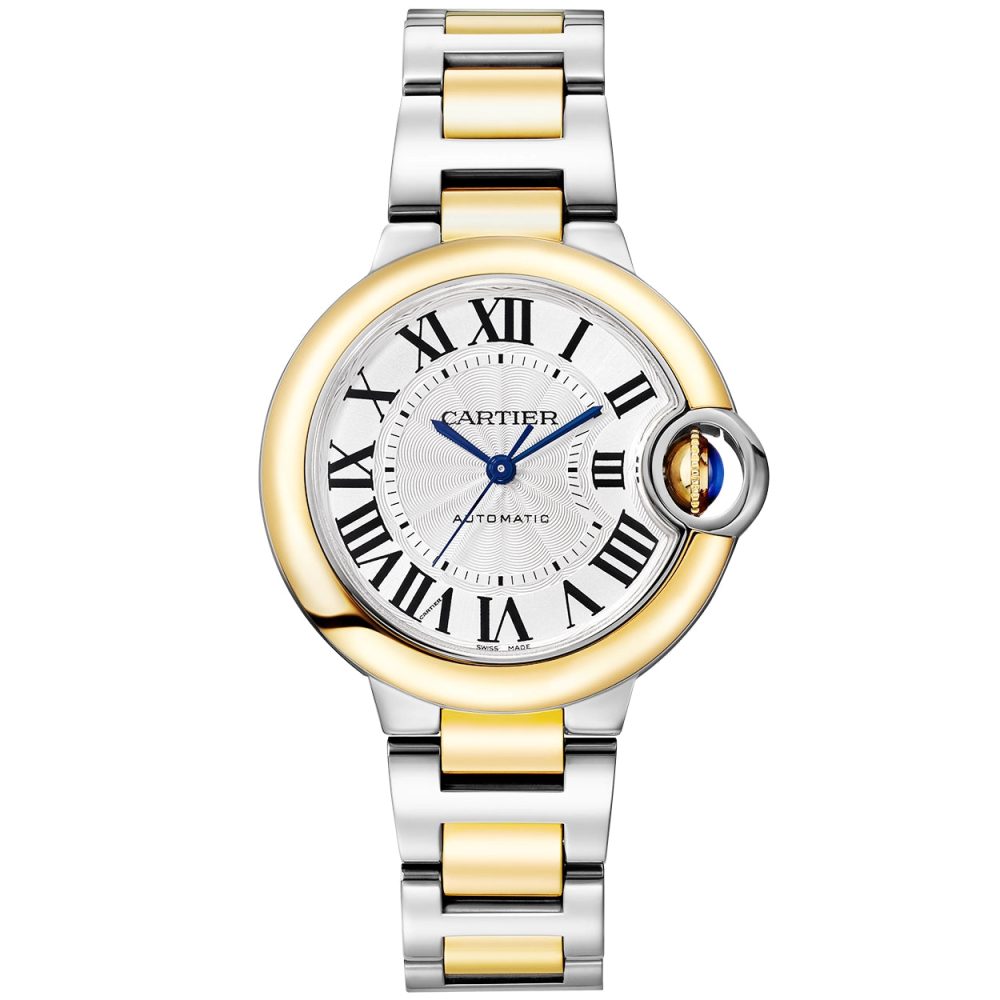 Ballon Bleu 33mm Two-Tone Ladies Automatic Bracelet Watch