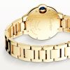 Ballon Bleu de Cartier 33mm 18ct Yellow Gold Diamond Set Watch