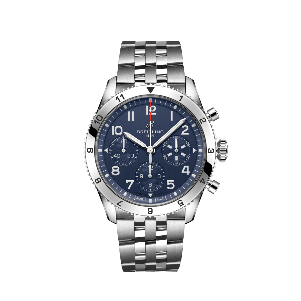 Breitling Classic AVI Chronograph 42 Tribute to Vought F4U Corsair, Stainless Steel, Ref# A233801A1C1A1, Unworn 2024