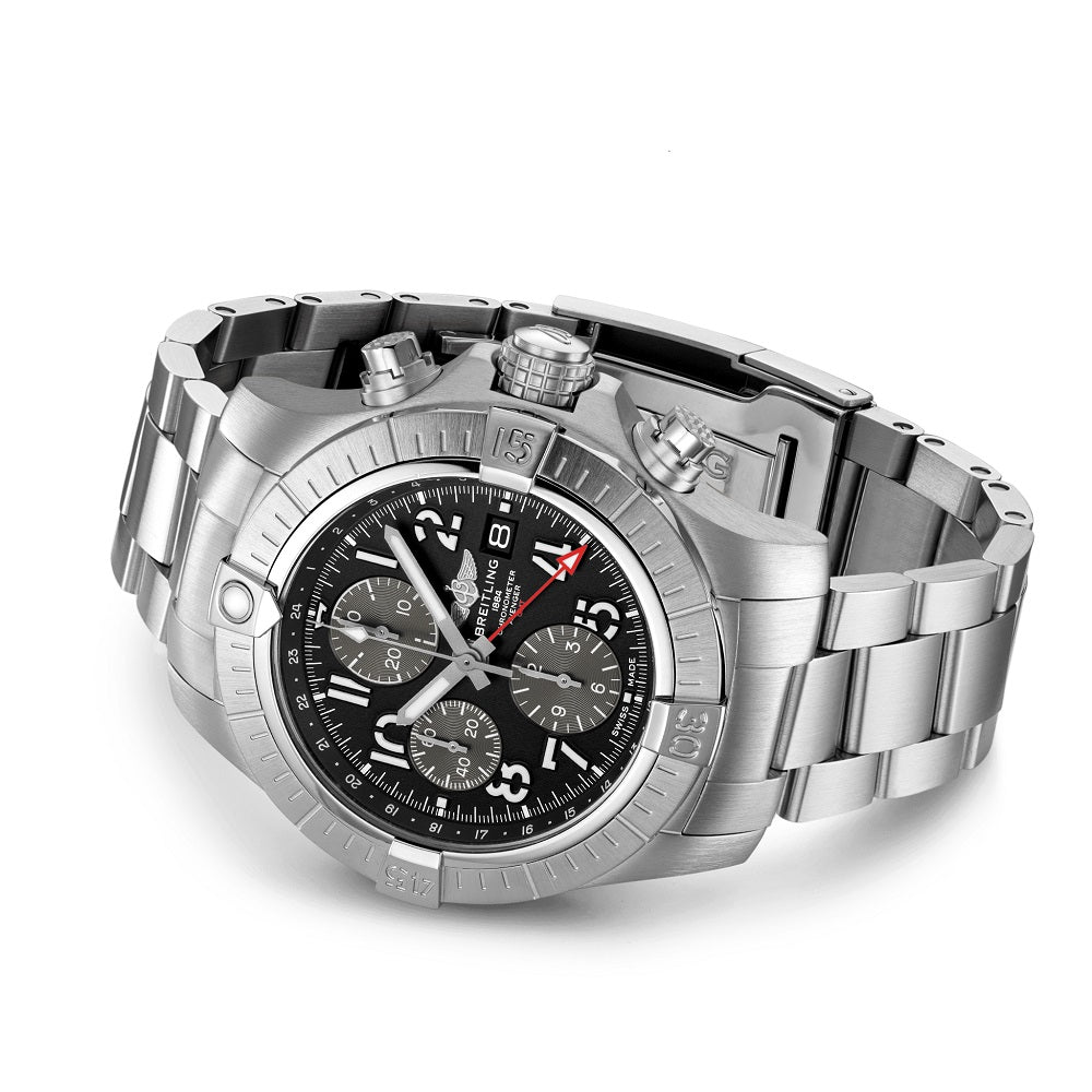 Breitling Avenger Chronograph GMT 45, Ref# A24315101B1A1, Unworn 2024