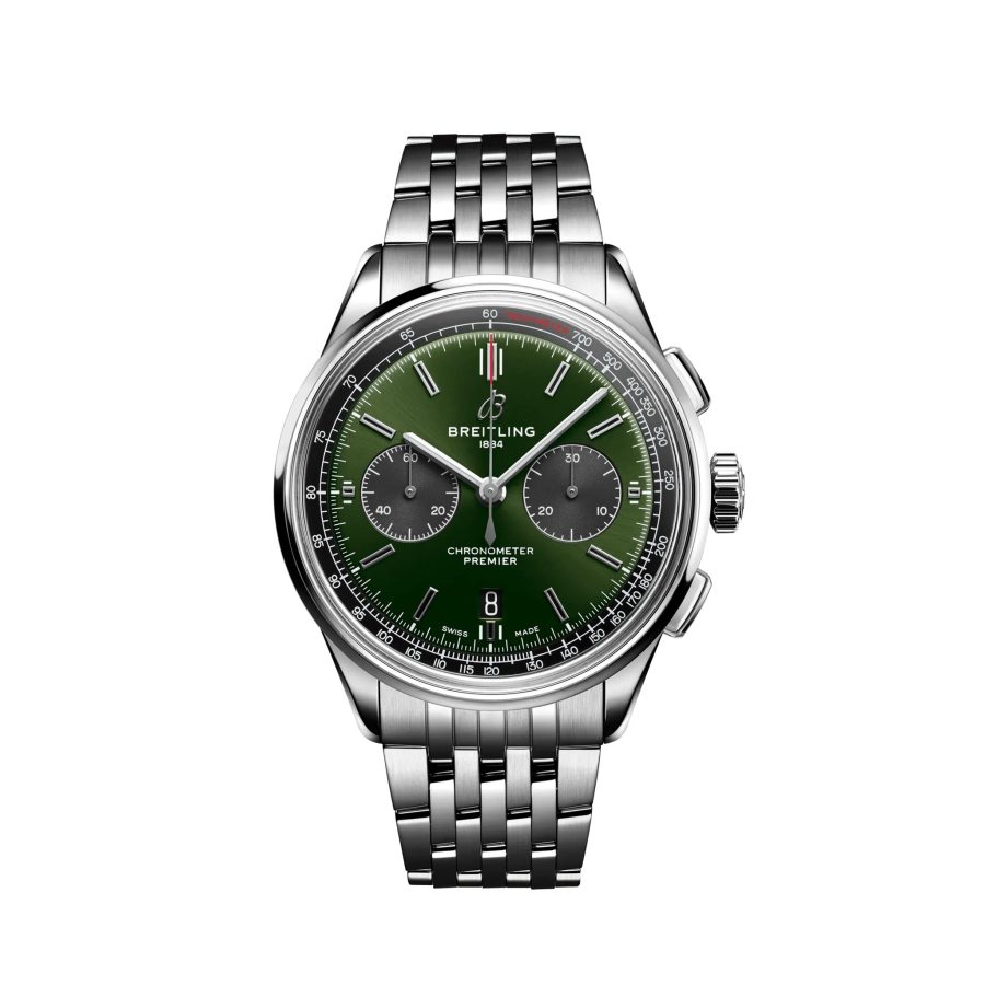 Breitling Premier B01 Chronograph 42 Stainless Steel Ref# AB0118221L1A1