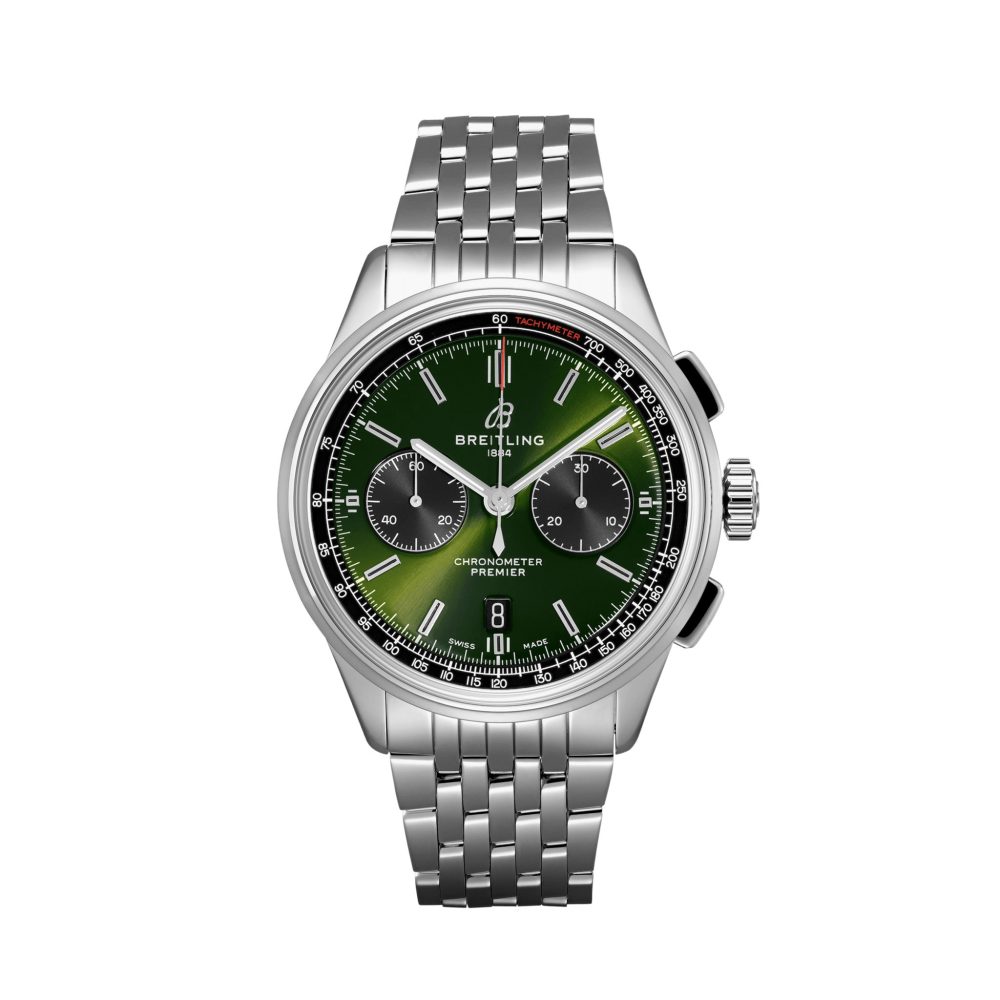 Breitling Premier B01 Chronograph 42 BENTLEY BRITISH RACING GREEN, Ref# AB0118A11L1A1