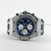 Audemars Piguet Royal Oak Offshore Chronograph Watch-Blue Dial 42mm-26470ST.OO.A027CA.01