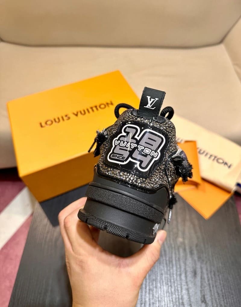 Louis Vuitton LV Skate Black Swarovski Monogram