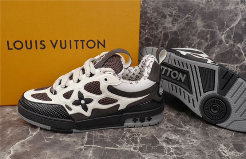 Louis Vuitton LV Skate Sneaker Grey White