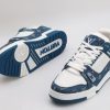 Louis Vuitton LV Trainer Monogram Denim White Blue