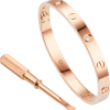 Screw Bracelet with Diamonds