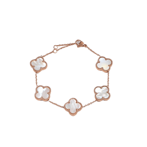 Pearl Clover Bracelet