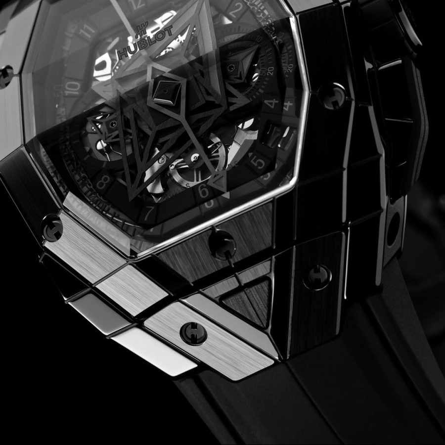 Hublot, Spirit of Big Bang Sang Bleu All Black, Ceramic, 42mm, Limited Edition, Ref# 648.CX.0114.RX.MXM23