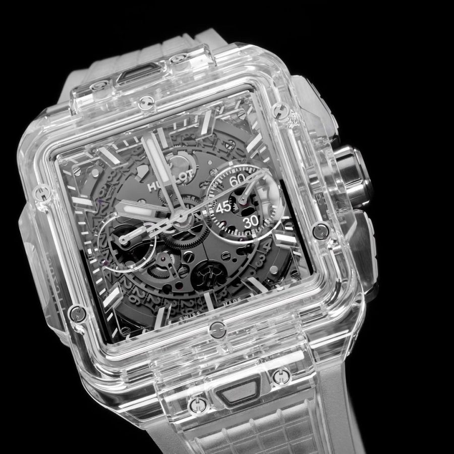 Hublot, Square Bang Unico Sapphire, 42mm, Ref# 821.JX.0120.RT