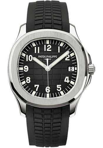 Patek Philippe 40mm Men's Aquanaut Watch Black Dial 5167A