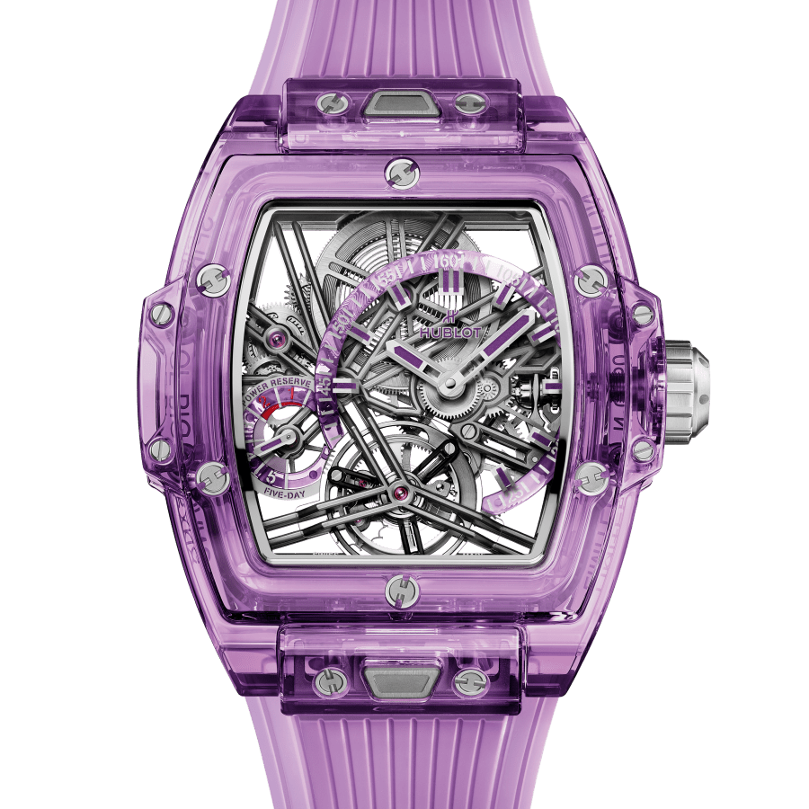 Hublot, Spirit of Big Bang Tourbillon Purple Sapphire 42mm, Limited Edition, Ref# 645.JM.0120.RT